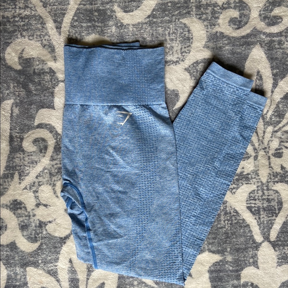 Gymshark Blue vital seamless leggings